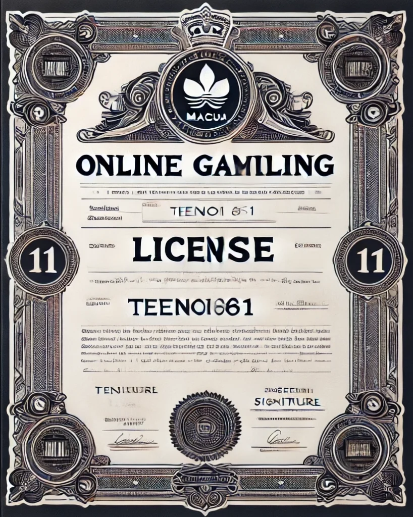 certificate teenoi861 in macua